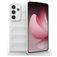 Mobigear Bumpy Samsung Galaxy S25 FE Hoesje Flexibel TPU Backcover - Wit