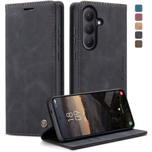 CaseMe 013 Samsung Galaxy S26 Plus Hoesje Bookcase Portemonnee - Zwart