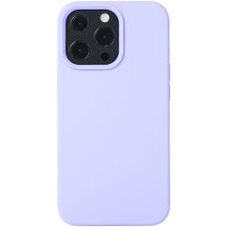 Mobigear Rubber Touch iPhone 14 Pro Siliconen Hoesje Backcover - Paars