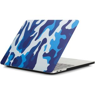 Mobigear Design MacBook Pro 16 Inch (2021-2026) Hoes Hardshell Laptopcover MacBook Case - Sea Camauflage - Model A2485 / A2780 / A2991 / A3186 / A3428 / A3429