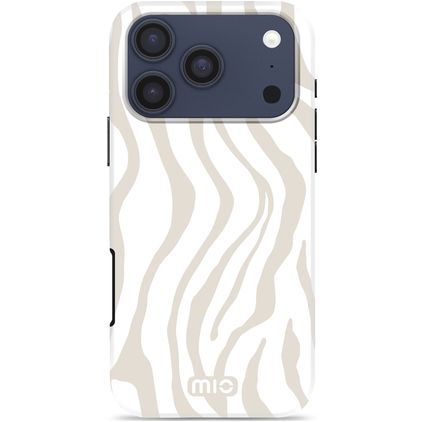 MIO iPhone 17 Pro MagSafe Hoesje Hardcase Backcover - Sandy Zebra