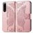 Mobigear Butterfly Sony Xperia 5 IV Hoesje Bookcase Portemonnee - Roségoud