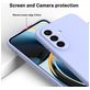 Mobigear Rubber Touch Samsung Galaxy A56 Siliconen Hoesje Backcover - Paars