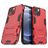 Mobigear Armor Stand iPhone 13 Mini Hoesje Hardcase Backcover Shockproof met Standaard - Rood