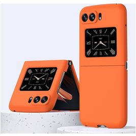 Mobigear Colors Motorola Razr (2022) Hoesje Hardcase Backcover - Oranje