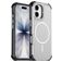 Mobigear Airbag Shockproof iPhone 17 MagSafe Hoesje Hardcase Backcover - Zilver