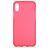 Mobigear Colors iPhone XS Max Hoesje Flexibel TPU Backcover - Rood