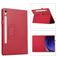Mobigear Classic Samsung Galaxy Tab S11 Hoes + Stylus Houder - Rood