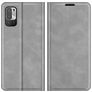 Mobigear Retro Slim POCO M3 Pro Hoesje Bookcase Portemonnee - Grijs