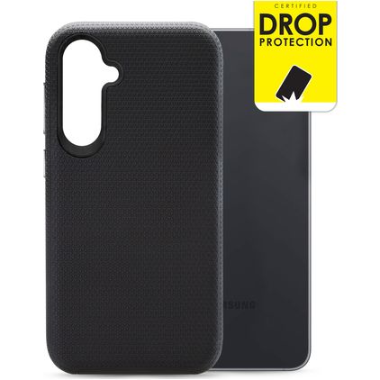 My Style Tough Samsung Galaxy S25 FE Hoesje Hardcase Backcover Shockproof - Zwart