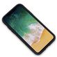 Mobigear Brushed Card iPhone XS Max Hoesje Hardcase Backcover Shockproof met Pasjeshouder - Zilver