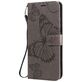 Mobigear Butterfly Samsung Galaxy S10 Lite Hoesje Bookcase Portemonnee - Grijs