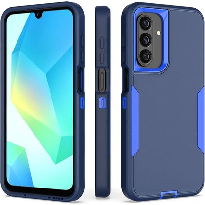 Mobigear Rugged Samsung Galaxy A26 Hoesje Hardcase Backcover Shockproof - Donkerblauw