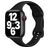 Mobigear Sport Slim Siliconen Apple Watch Bandje Druksluiting - 49/46/45/44 mm - Zwart