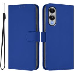 Mobigear Urban Wallet Samsung Galaxy S25 Edge Hoesje Bookcase Portemonnee - Donkerblauw
