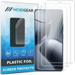 Mobigear Xiaomi 14T Pro Screenprotector Folie - Case Friendly (3-Pack)