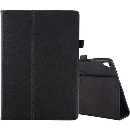 Mobigear Classic iPad 7 (2019) Hoes Bookcase + Stylus Houder - Zwart