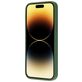 Mobiparts iPhone 14 Pro Siliconen Hoesje Backcover - Forest Green