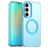 Mobigear Shockproof Samsung Galaxy S25 FE MagSafe Hoesje Hardcase Backcover - Blauw