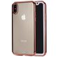 Mobigear Royal iPhone XR Hoesje Flexibel TPU Backcover - Transparant / Roségoud