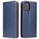 Fierre Shann Art iPhone 12 Mini Hoesje Bookcase Portemonnee - Blauw