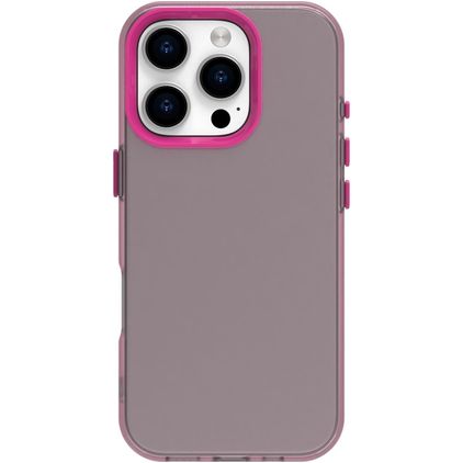 Mobigear Crystal iPhone 16 Pro Max Hoesje Hardcase Backcover - Rood