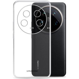 Mobilize Gelly Doorzichtig Xiaomi 14 Ultra Hoesje Flexibel TPU Backcover - Transparant