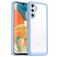 Mobigear Crystal Samsung Galaxy A14 Hoesje Hardcase Backcover - Transparant / Blauw