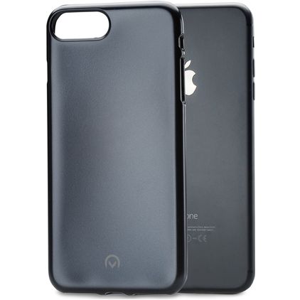 Mobilize Gelly iPhone 8 Plus Hoesje Flexibel TPU Backcover - Zwart