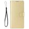 Mobigear Wallet POCO F4 GT Hoesje Bookcase Portemonnee - Goud