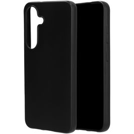 Mobiparts Classic Samsung Galaxy S25 Hoesje Flexibel TPU Backcover - Zwart