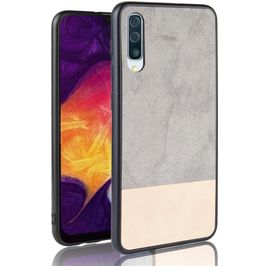 Mobigear Two Tone Samsung Galaxy A50 Hoesje Hardcase Backcover - Grijs Mobigear Two Tone Samsung Galaxy A50 Hoesje Hardcase Backcover - Grijs