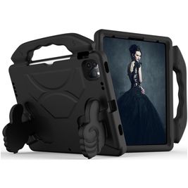 Mobigear Thumbs Up iPad Air 4 (2020) Kinder Tablethoes met Handvat - Zwart
