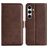 Mobigear Slim Magnet Samsung Galaxy S24 FE Hoesje Bookcase Portemonnee - Bruin