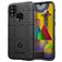 Mobigear Rugged Shield Xiaomi Redmi 9C Hoesje Flexibel TPU Backcover Shockproof - Zwart