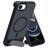 Mobiparts Hardcover iPhone 16e MagSafe Hoesje Hardcase Backcover met Standaard - Satin Black