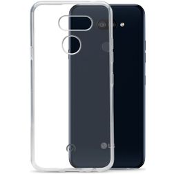 Mobilize Gelly Doorzichtig LG K40s Hoesje Flexibel TPU Backcover - Transparant