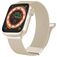 Mobigear Luxury Loop Milanese Apple Watch Bandje Magneetsluiting - 42/41/40/38 mm - Sterrenlicht