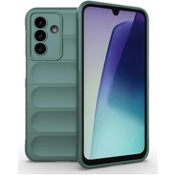 Mobigear Bumpy Samsung Galaxy A17 Hoesje Flexibel TPU Backcover - Groen