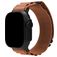 Mobilize Alpine Nylon Apple Watch Bandje Gespsluiting - 49/46/45/44 mm - Terracotta