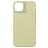 Nudient Bold iPhone 14 Plus Hoesje Hardcase Backcover - Vanilla Yellow