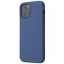 Mobigear Rubber Touch iPhone 12 Mini Siliconen Hoesje Backcover - Marineblauw