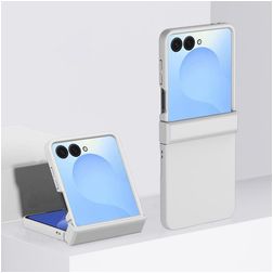 Mobigear Colors Samsung Galaxy Z Flip 8 Hoesje Hardcase Backcover - Wit