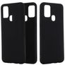 Mobigear Rubber Touch Samsung Galaxy M51 Siliconen Hoesje Backcover - Zwart