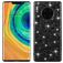 Mobigear Glitter Huawei Mate 30 Pro Hoesje Hardcase Backcover - Zwart