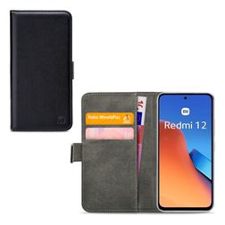Mobilize Classic Gelly Wallet Xiaomi Redmi 12 Hoesje Bookcase Portemonnee - Zwart