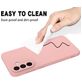 Mobigear Rubber Touch Samsung Galaxy A56 Siliconen Hoesje Backcover - Roze