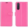 Mobigear Classic Sony Xperia 5 II Hoesje Bookcase Portemonnee - Magenta