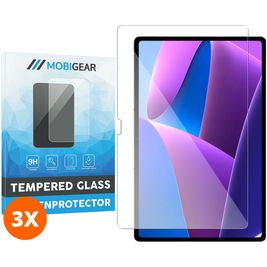 Mobigear Lenovo Tab P12 Glazen Screenprotector - Case Friendly (3-Pack)