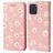 Mobigear Daisies iPhone 12 Pro Max Hoesje Bookcase Portemonnee - Roze